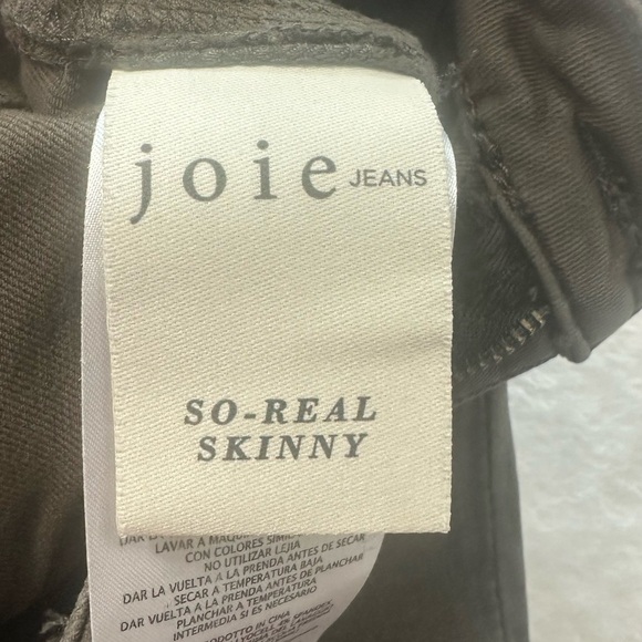 Joie So Real Skinny Green Pants with Sleek Stretch Fit - Picture 5 of 16